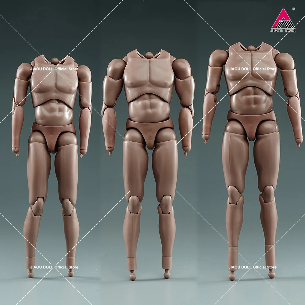 Männlicher Muskelgelenkkörper im Maßstab 1:6, superflexibler Standard, höhenvergrößernd, dicke Arme, 12'' Soldat, Actionfigur, Körperpuppenspielzeug