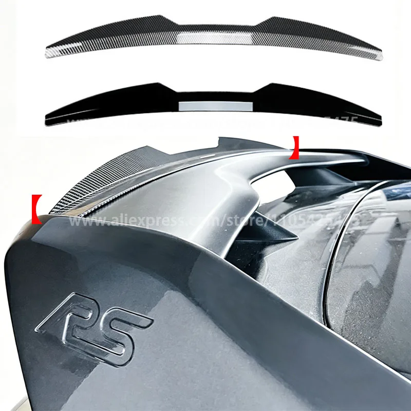 

Glossy Black Spoiler Wing For Focus MK3 RS 2011-2018 TOP Spoiler Body Kit Splitter Trunk Trim