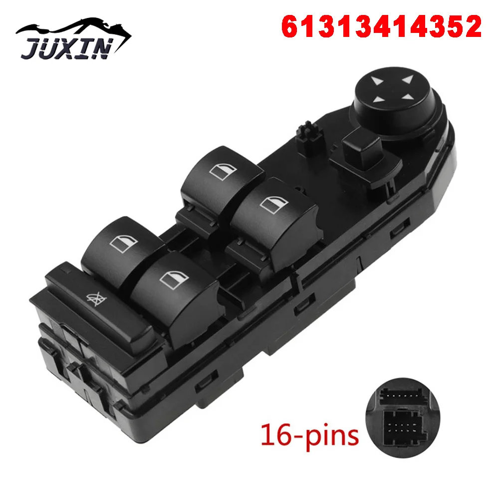 

Driver Power WIndow Lifter Mirror Switch Control Unit For BMW E83 X3 2004-2010 Black