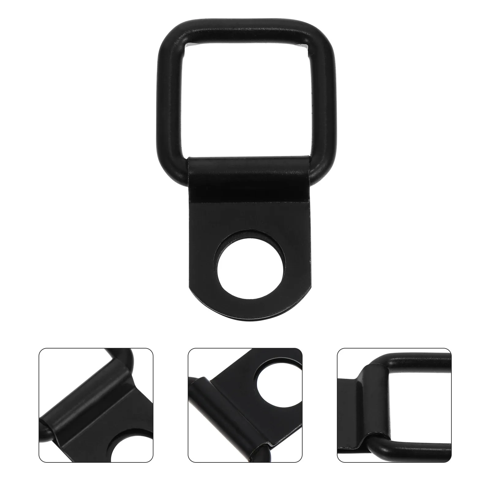 

6 шт. черных прочных железных крюков для крепления на крышу автомобиля, универсальные крючки для багажника, аксессуары для крепления к ручке автомобиля