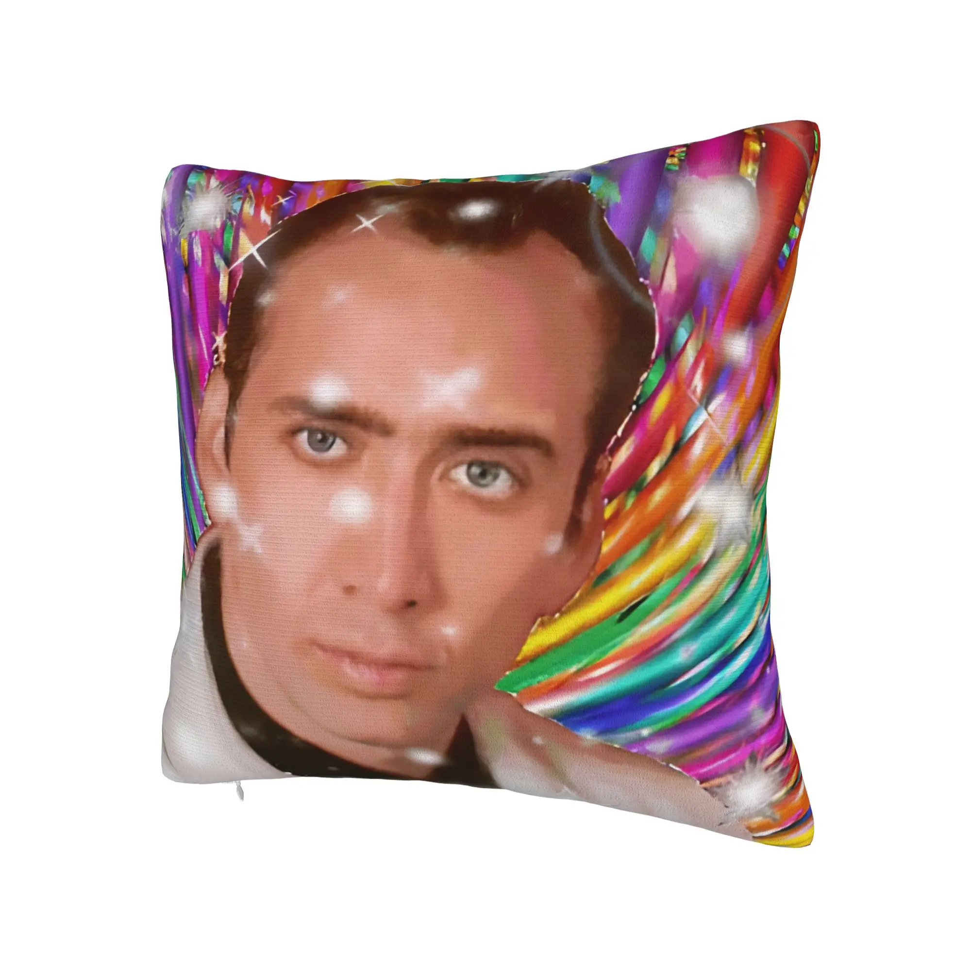 Decorative Pillowcases Nicolas Cage Merchandise Car  Throw Pillow Case Cover Zippered Multi Size