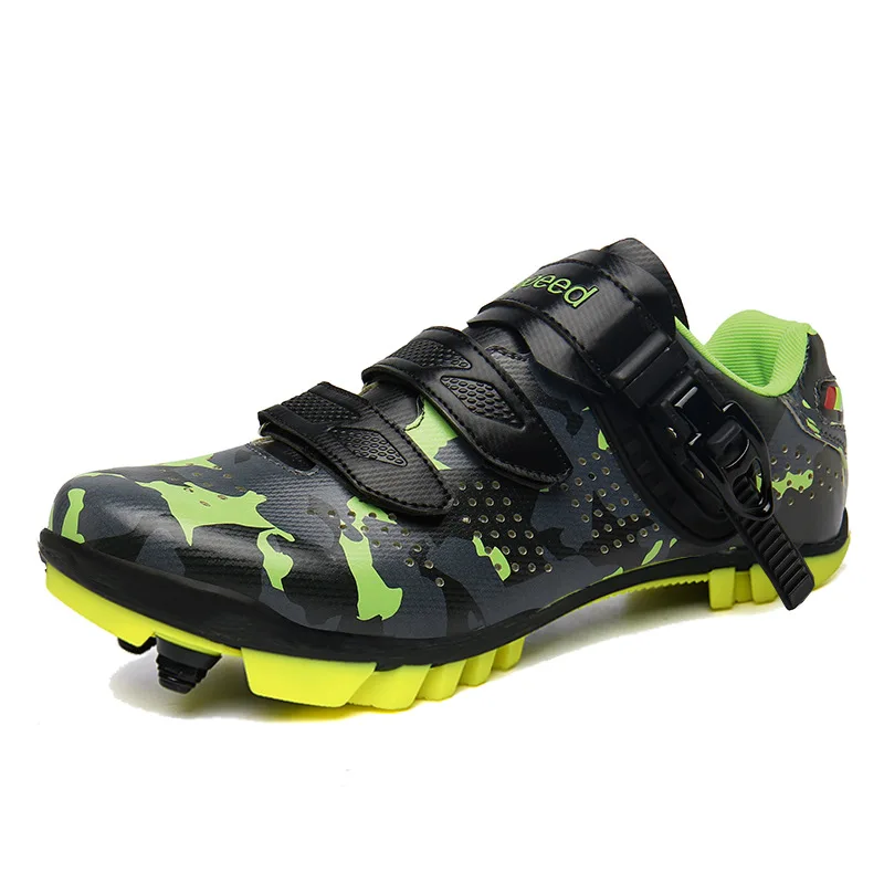 Professional Mountain Bike Shoes for Men and Women, Lockless Cycling Shoes, Road Bike Shoes