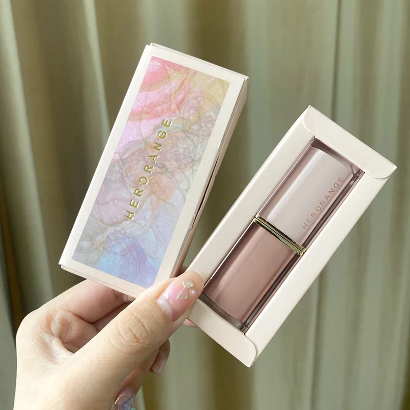 1개 HERORANGE 매트 립스틱 방수 벨벳 누드 섹시 레드 립 글로스 롱래스팅 논스틱 건조하지 않은 립 스테인 메이크업