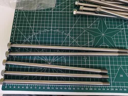 1 piece M10 Titanium alloy Large Bolt Screws Flange head Cap Screw 240mm 290mm 1.25 Thread Pitch
