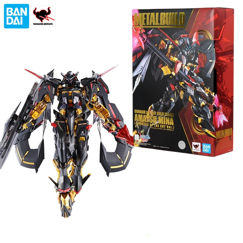 

Original Bandai METAL BUILD MB Golden Heresy Sky Queen Mina 2.0 Reprint Anime Action Figure Toy Gift Model Collection Hobby