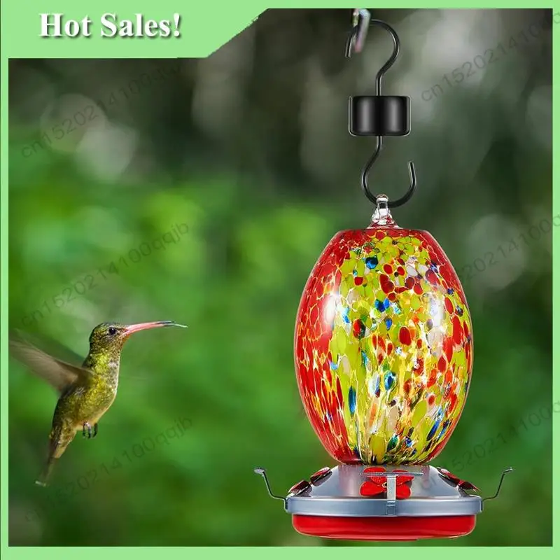 

-FDDT Hummingbird Feeder Bottom Base Replacement Parts Set Plastic Outdoors Hummingbird Feeder Bottom Moat Hook Brushes