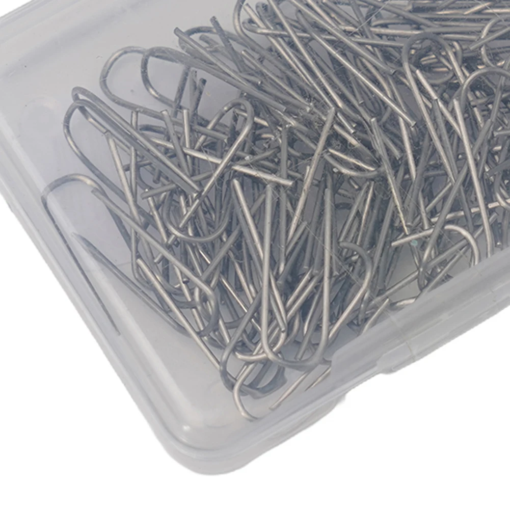 Ceramic U Hook Nichrome Wire Hook High Temperature Jump Rings Nichrome Wire Spare Parts U-Shaped Ceramic Hanging Hook U-shaped