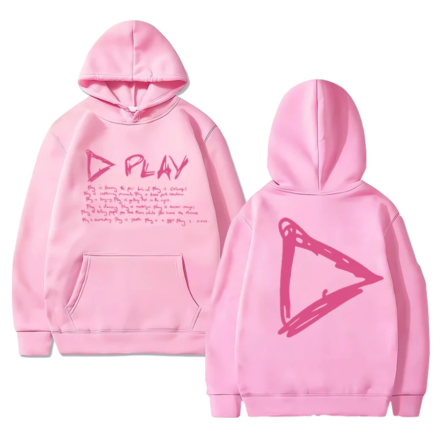 Hot Singer Ed Sheeran Play Tour 2025 Double Sided printed Hoodie Men women fashion Sweatshirt Unisex Fleece Long sleeve pullover