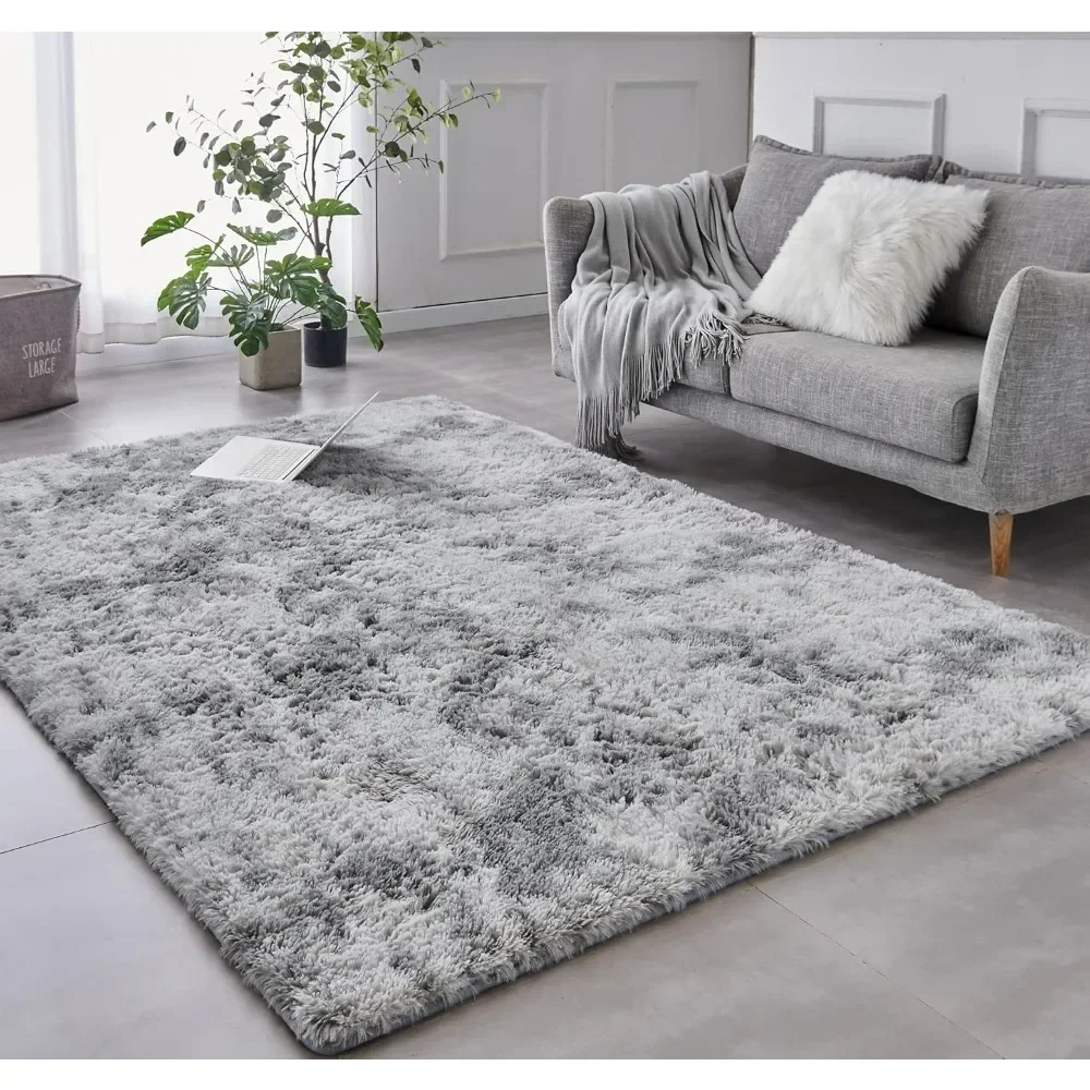 

9x12 Feet Area Rug, Soft Plush Rugs for Living Room, Non-Skid Modern Nursery Faux Fur Rugs for Home Decor, Non-slip Carpet