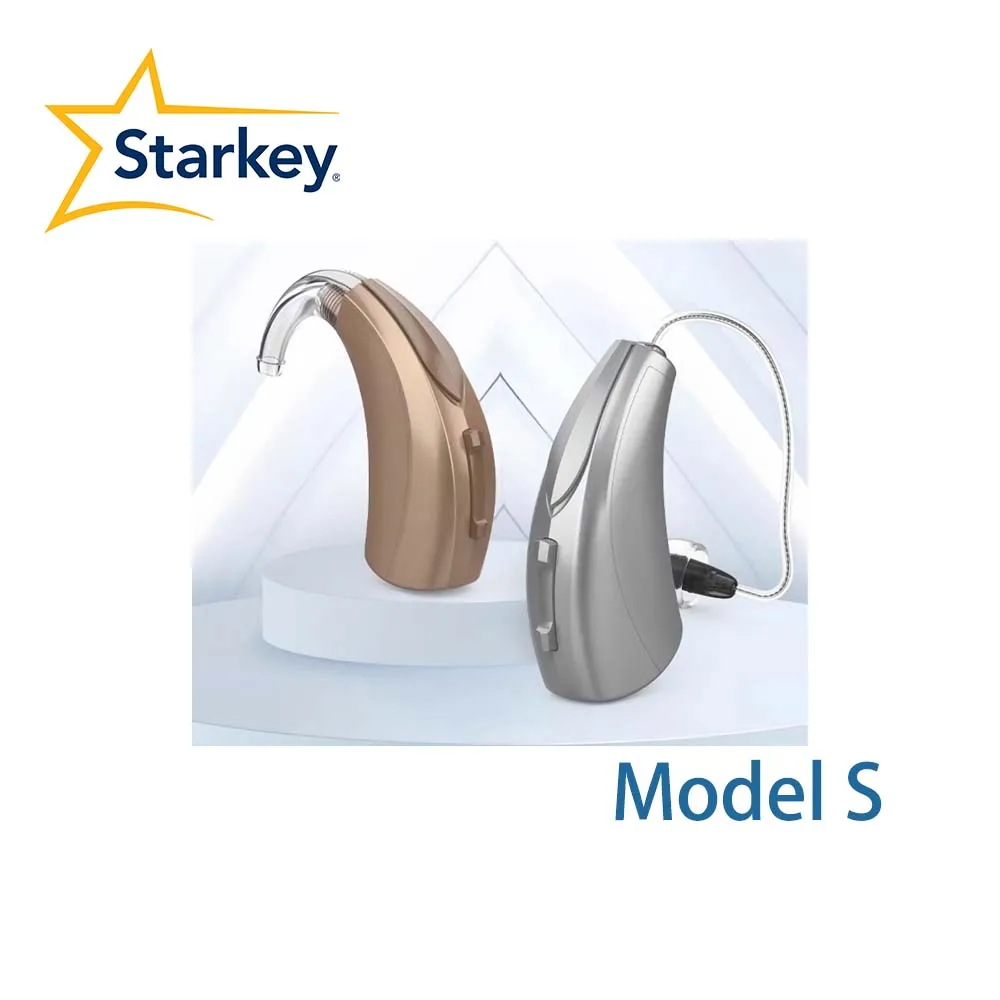 Модель Starkey S2/S3, 12/16 каналов, программируемый слуховой аппарат BTE/RIC для ПК, мощный с телекапом, простой в использовании, тяжелая глухота