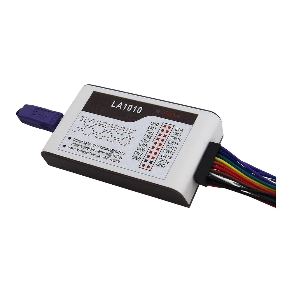 1set 16-channel Stable Logic-analyzer 100MHz Interface LA1010 For Protocol Debugg Electronic Testing And Debugging