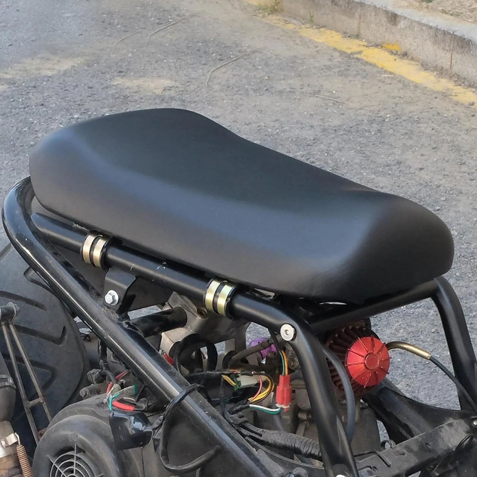 Soft Sponge Motorcycle Saddle Cushion Stable Performance Repair Accessory for Honda Zoomer Ruckus AF58 NPS50 Outdoor Riding