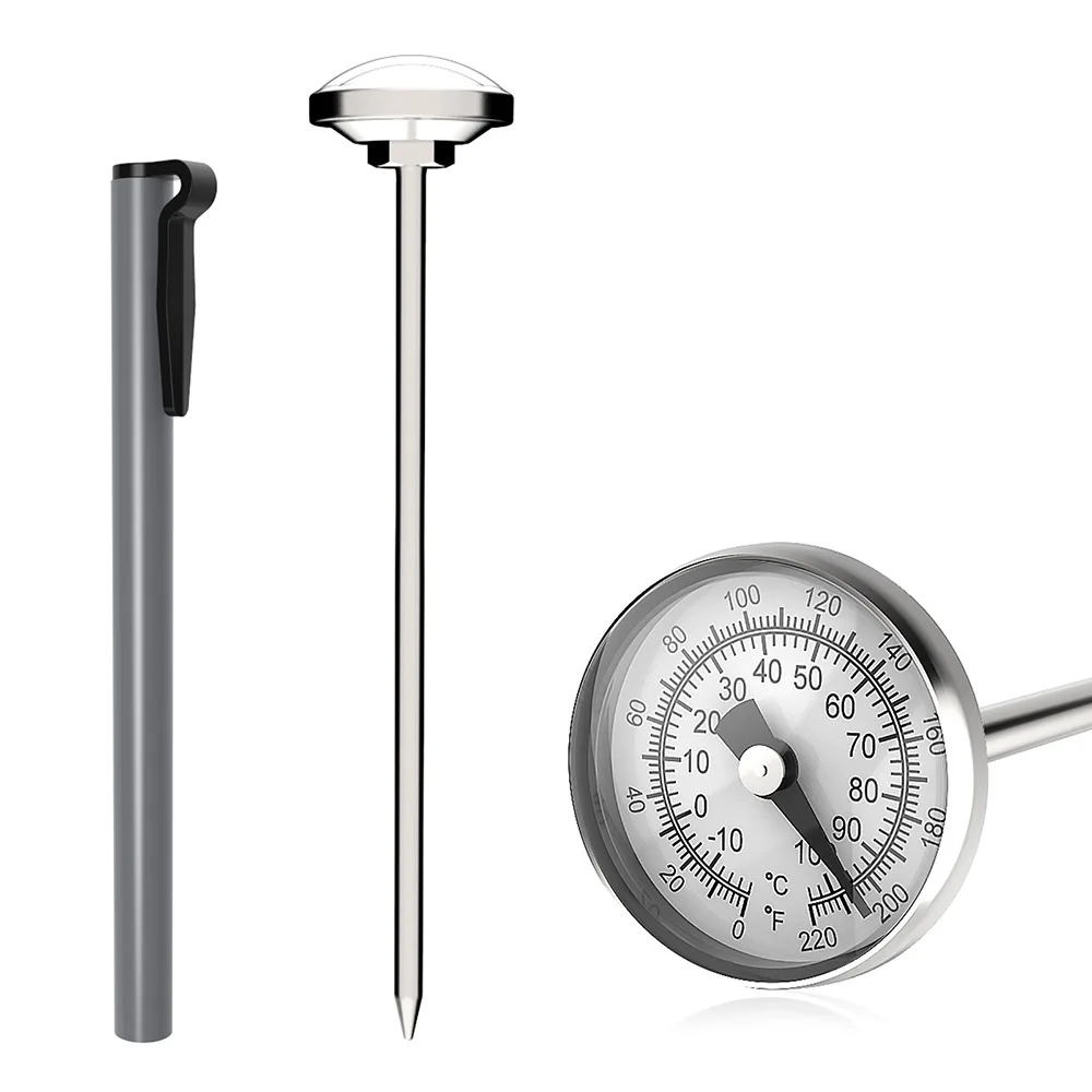 

Food Thermometer Chocolate Temperature Gauge Bbq Meat Probe Cooking Stainless Steel