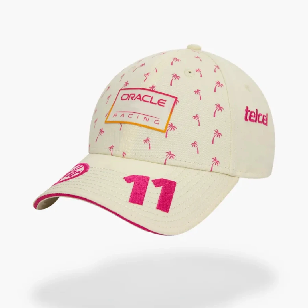 Topi bisbol tim F1 2024 Team Max Checo ICO Japen Miami Maroko Tiongkok Orange Lion Dutch Zandvoort GP