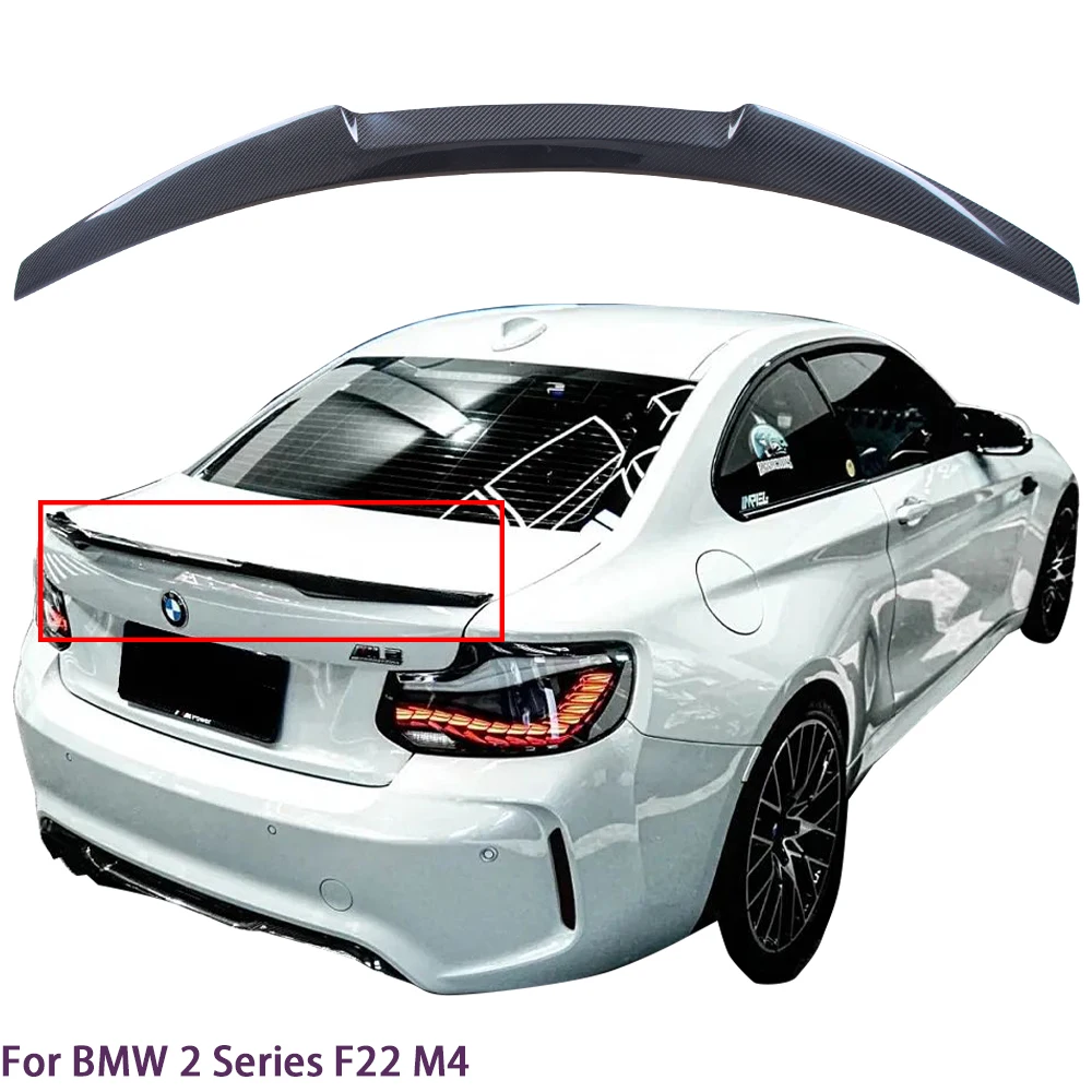 

Для BMW 2 серии F22 Coupe M4 стиль задний спойлер из углеродного волокна крыло багажника 2014-2020