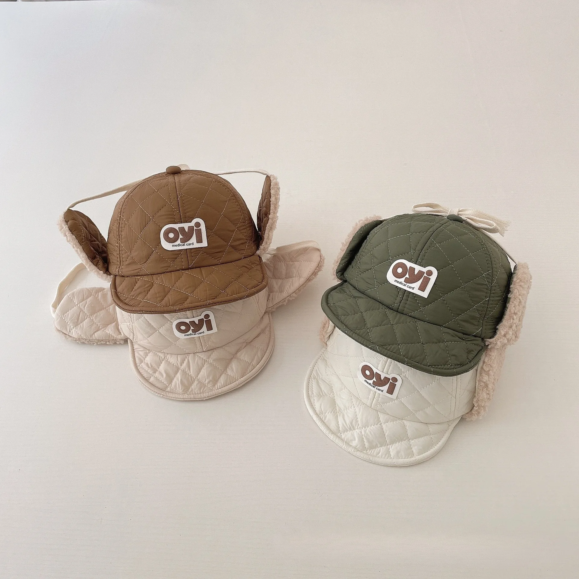 2025 детская шапка с уткой на зиму, уютная утолщенная модная ветрозащитная шапка для мальчиков и девочек, детская утепленная шапка Lei Feng Hat