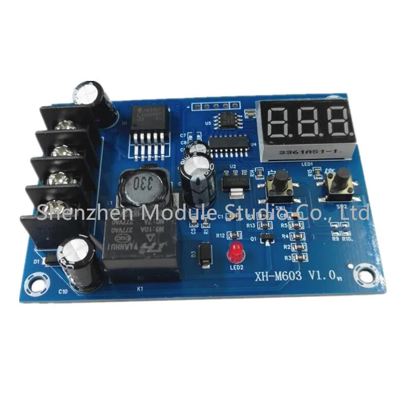 1pcs XH-M603 Battery Lithium Battery Charge Control Module Battery Charge Control Protection Switch 12 24V