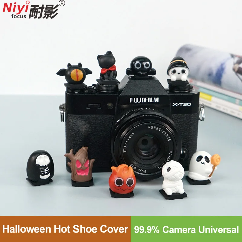 

Demon Hot Shoe Protection Cover canon r50 sony zve10 fujifilm xm5 SLR Camera Hot Shoe Cap Dustproof Cute Cartoon Photography