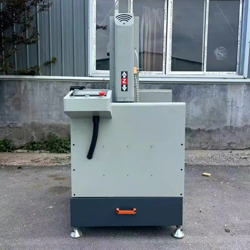 Double Spindle Aluminium Transome Milling Machine Pvc Profile Door Lock Dril Machine For Storefront And Curtain Wall