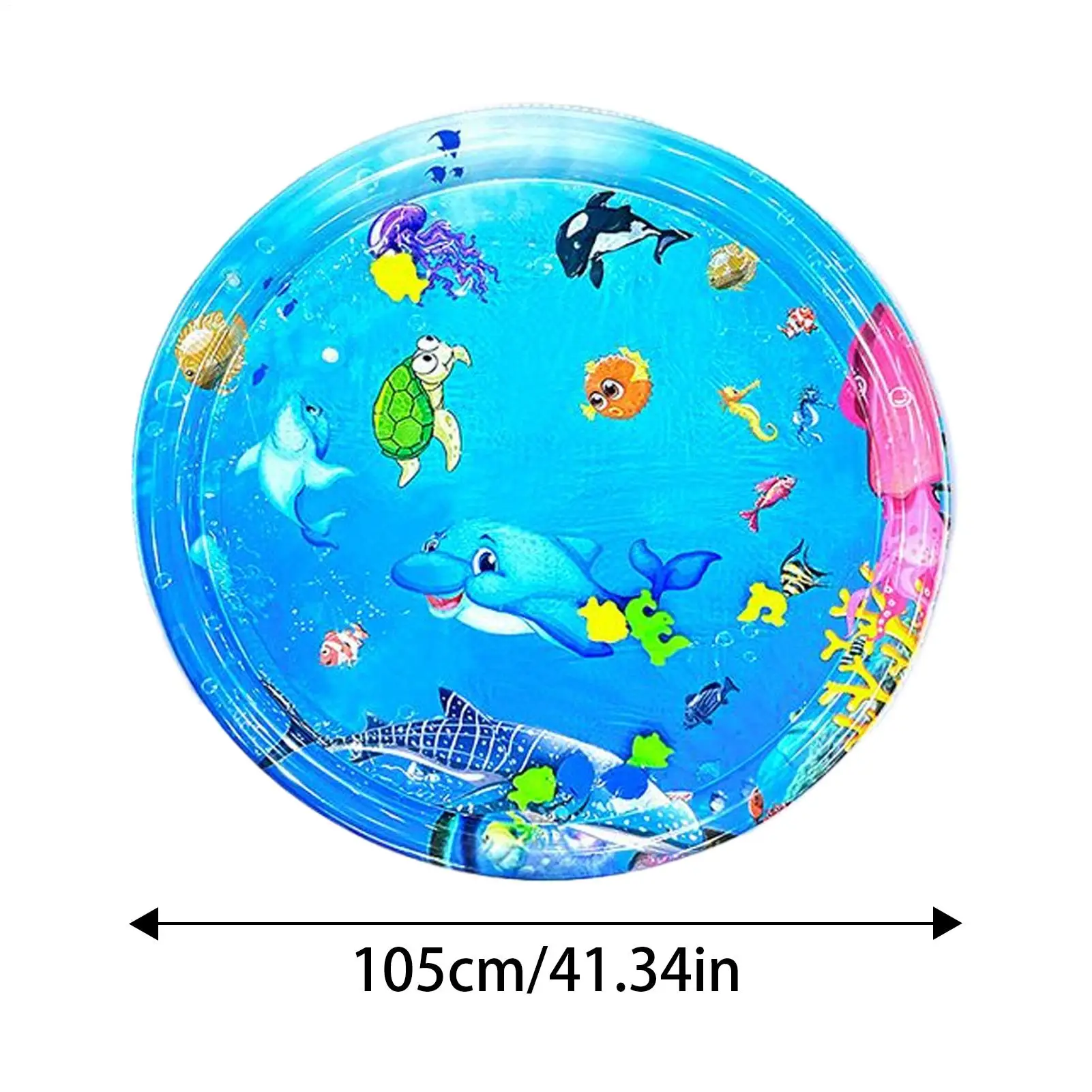 Hebterrka Alfombra Sensorial De Agua Para Gatos Y Perros: Juguete Refrescante E Interactivo Para Mascotas