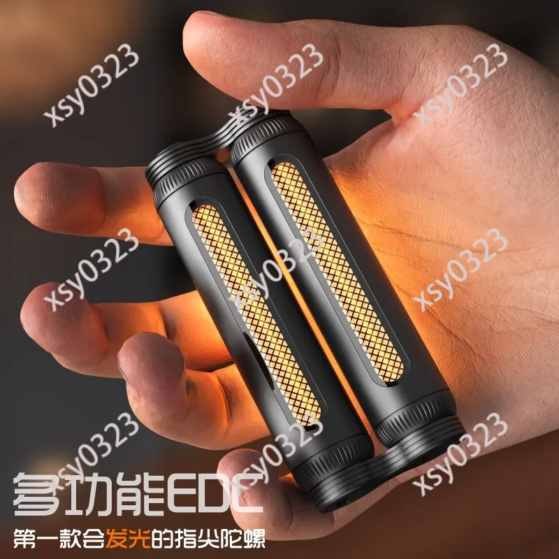 Multi-functional Metal Fidget Spinner Silent Stress Relief  for Office Desktop Relaxation