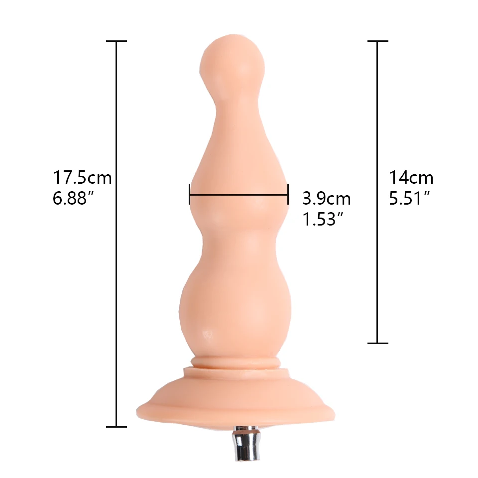 ROUGH BEAST-U-Lock Anal Dildo Anexo para Máquina Sexual, Feminino e Masculino Masturbador, Brinquedos Sexuais, Máquina de Masturbação