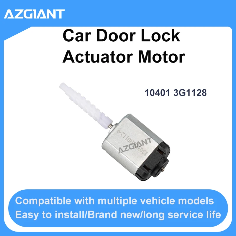 

AZGIANT Car Door Lock Actuator Central Locking Motor 10401 3G1128 For VW Transporter T5/T6 Latch Module Motor Mechanism Repair