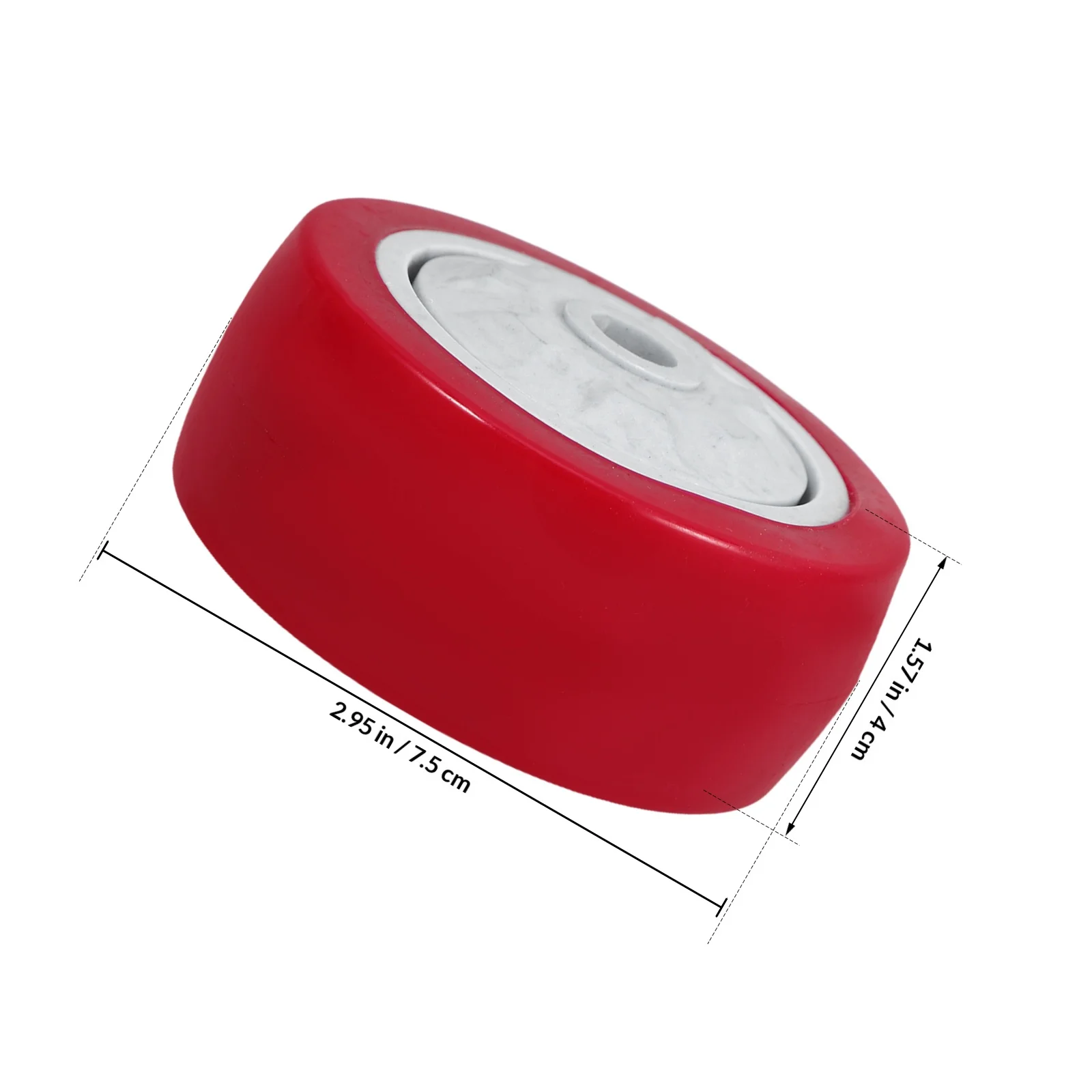 2 قطعة عجلات العجلات البلاستيكية لسخان الفناء 3 بوصة الثقيلة استبدال أجزاء السلس المتداول العالمي صالح عجلات عربة المرافق