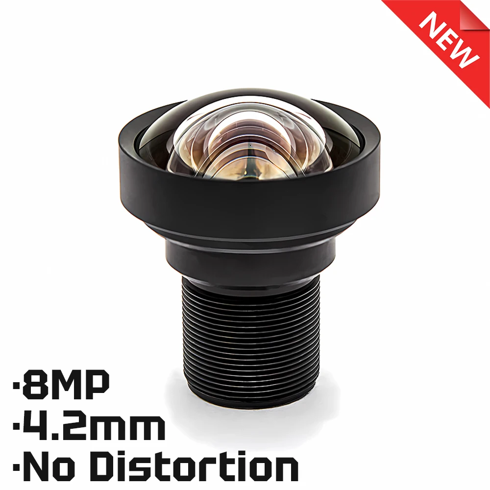 

WGWK HD 8MP M12 Mount Lens 4.2mm Focal length 1/1.8" IMX334 For Industrial Machine IP CCTV Cameras and Security Camera