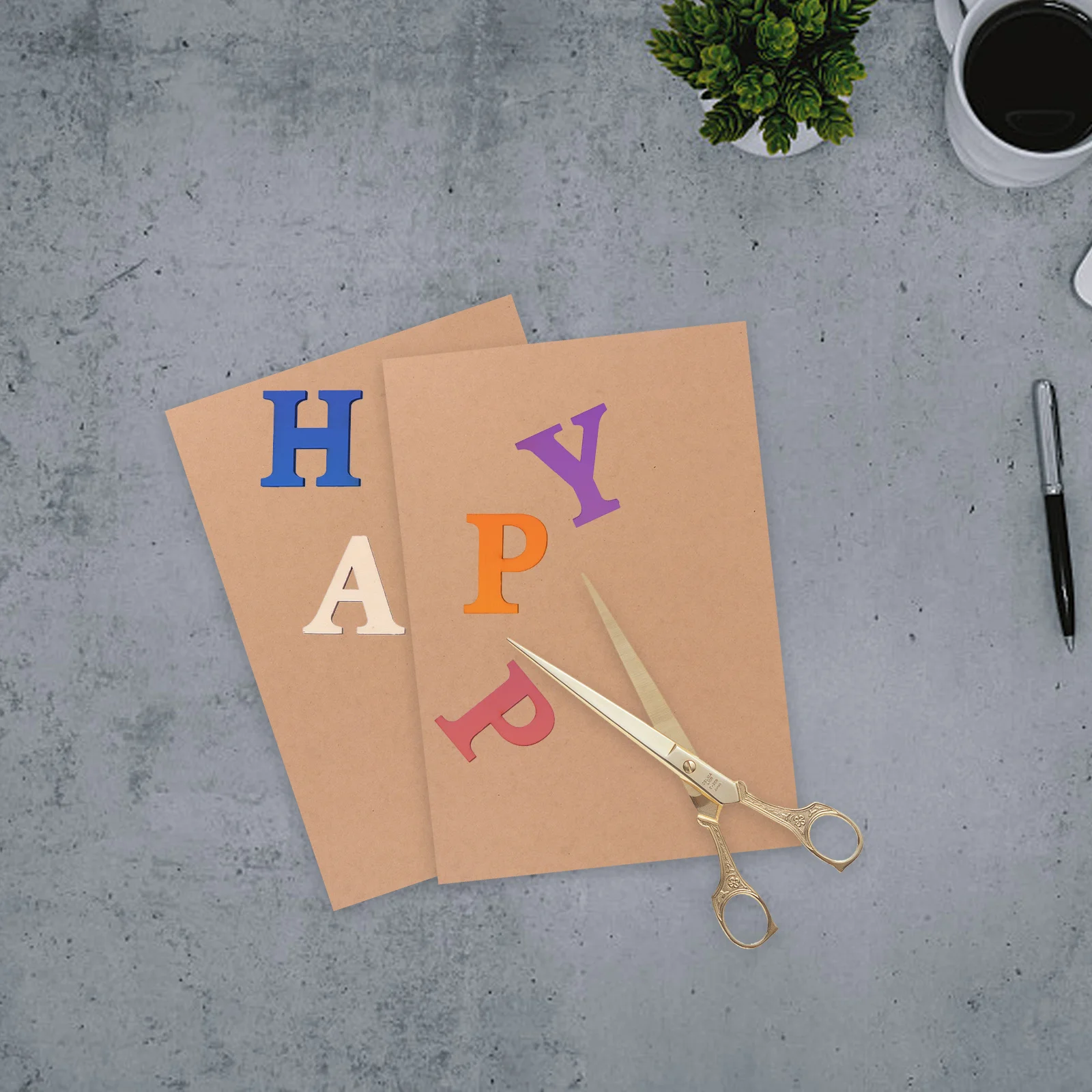 

104Pcs Alphabet Wood Cutout Double-Side DIY Wooden Slice Craft Wedding Holiday Decoration Art Supplies Wood Cutout