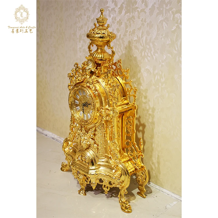 

Factory Custom Wholesale Unique Antiqu Classic Desk Clock for Home Decoration