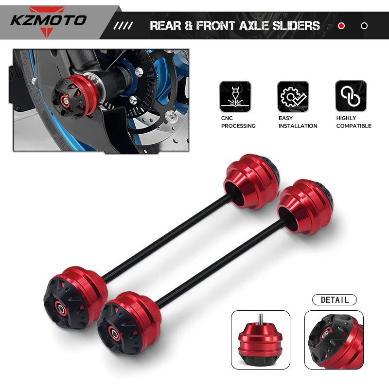 

tracer Motorcycle Rear & Front Axle Wheel Crash Sliders Cap Protector For TRACER9GT 7GT TRACER700 TRACER700GT TRACER900 900GT