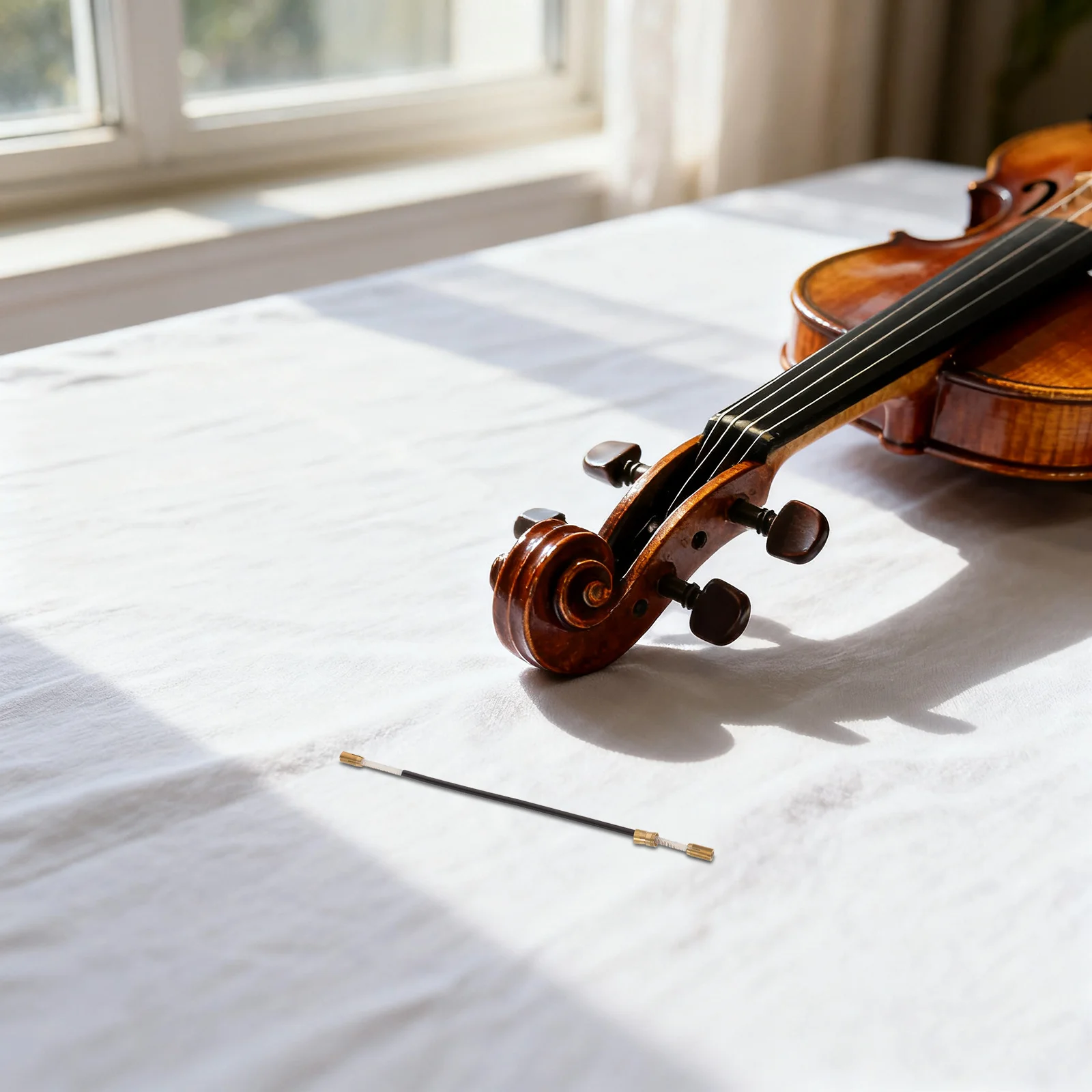 

10Pcs Violin Tailpiece Wire Resistant Nylon Material Easy Install Replacement Tailgut for Violin String Performance