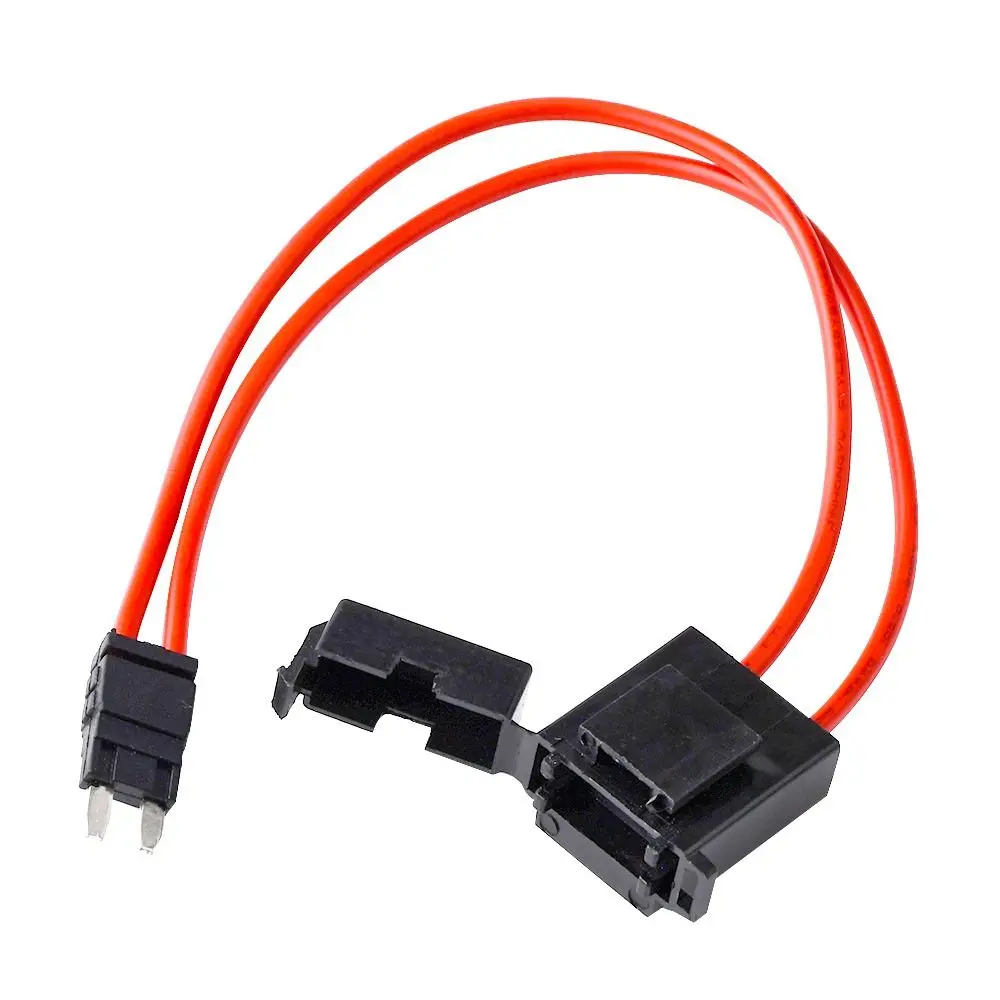 2pcs 32V 15A 16AWG Car Modification Car Fuse Holder Large Size Standard Mini Micro2 ACC Fuse Box Fuse Extension Cord