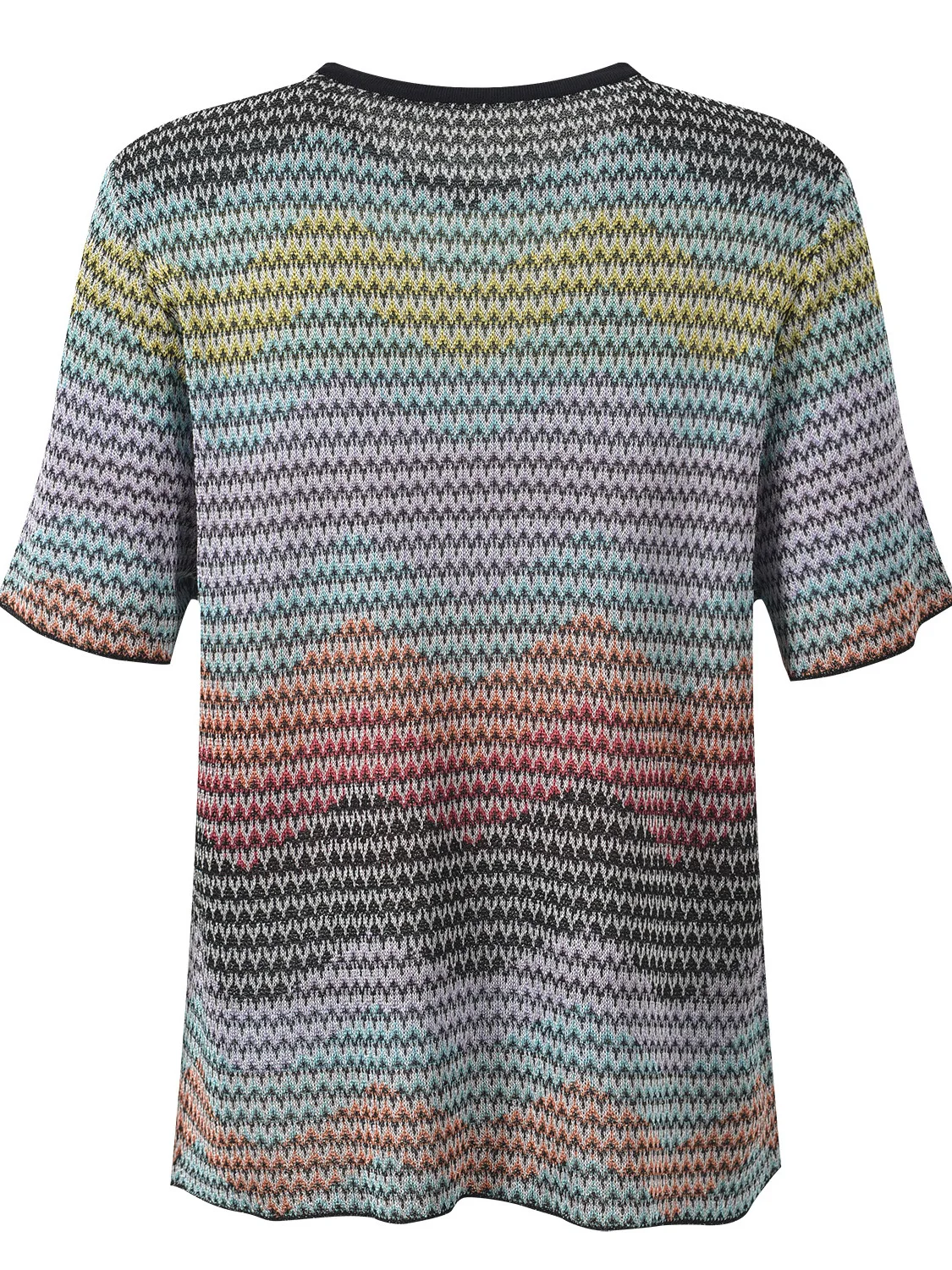 Summer 2026 Fashionable Knitted Color Block Stripe Short Sleeve round Neck Two-Piece Set Shorts Ensemble Versatile Quality De...