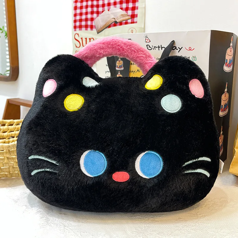 新しいサンリオ黒ハローキティぬいぐるみぬいぐるみ枕子供のための誕生日クリスマスギフトかわいい人形クッションルーム装飾