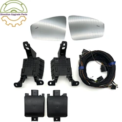 For Tiguan MK2 Heating Mirror Blind Spot Lane Side Change Assist Light on Mirror Kit 2QD 907 686 685 5NA 907 455 A 456 A