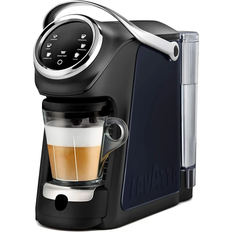 home.Expert Coffee Classy Plus Single Serve ALL-IN-ONE Espresso & LB 400 - (Includes Built-in Milk Vessel/Frother)