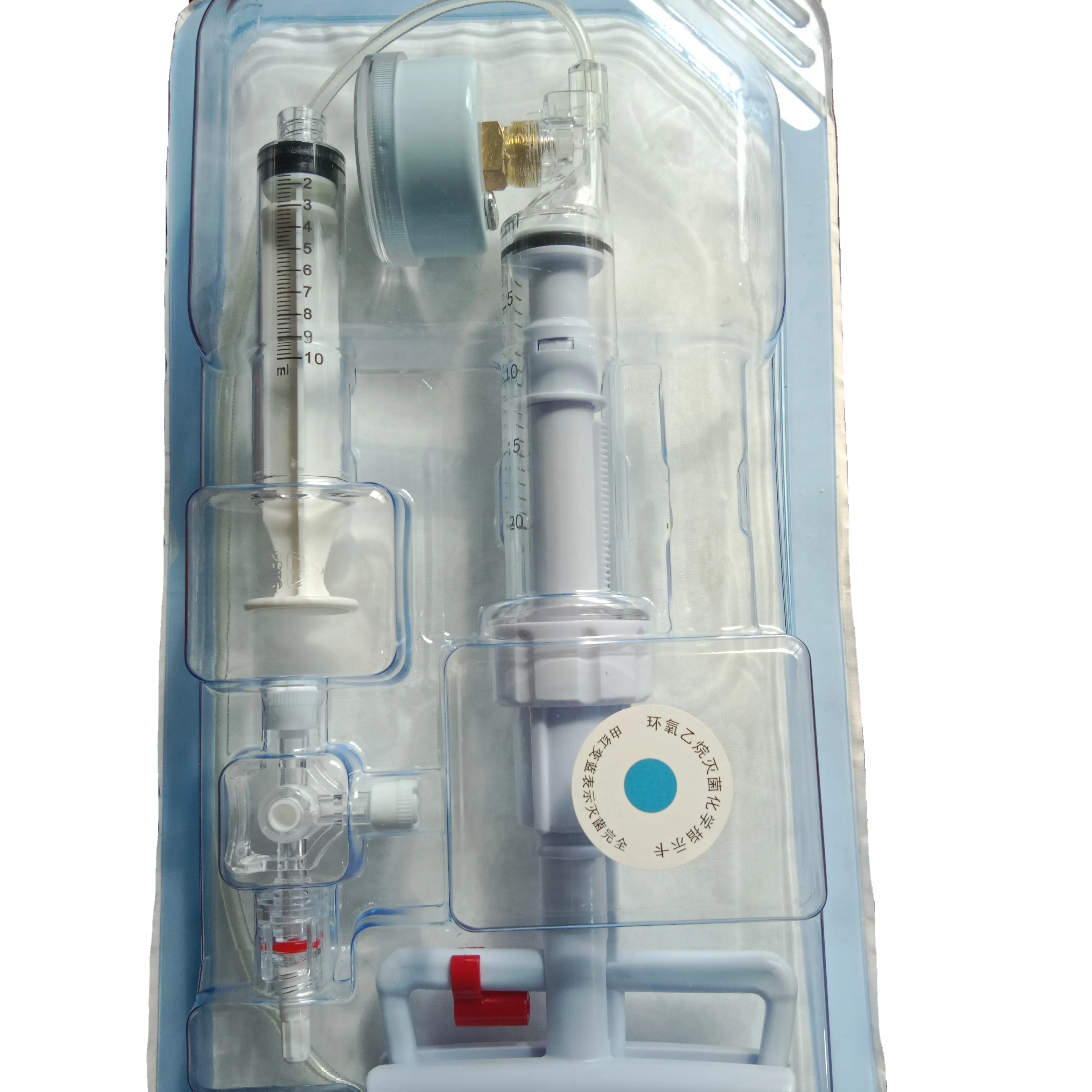 

Medical Consumables Hemostasis Valve Set Type Balloon Filling Inflation Equipment for Vertebral Body Forming