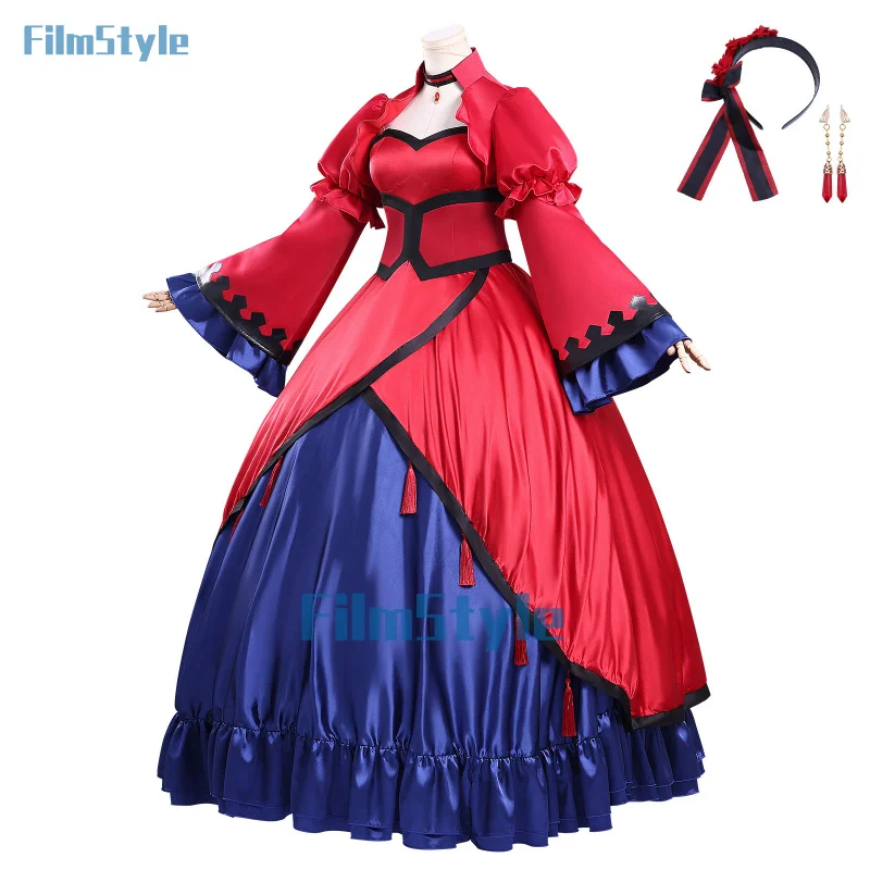 

Аниме Святой Граал Эрс Скарлетт Косплей Костюм Униформа Хэллоуин Карнавал Вечеринка Рождественская Игра Ролевая Одежда Одежда