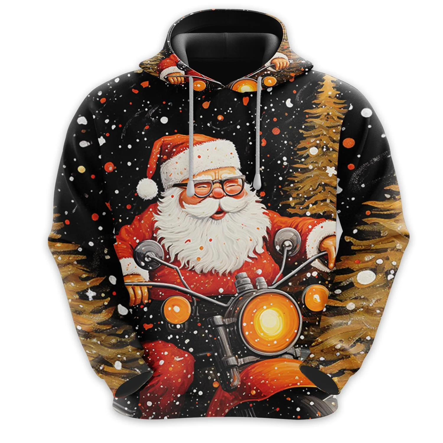2026 Frohe Weihnachten Hoodies Für Männer Kleidung Harajuku Mode Santa Claus Grafik Sweatshirts Rentier Hoody Weihnachten Lustige Geschenke