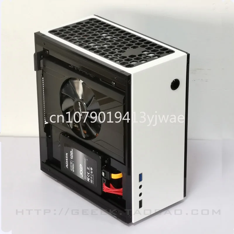 GEEEK A31S mini itx transparent chassis, small 1u power supply