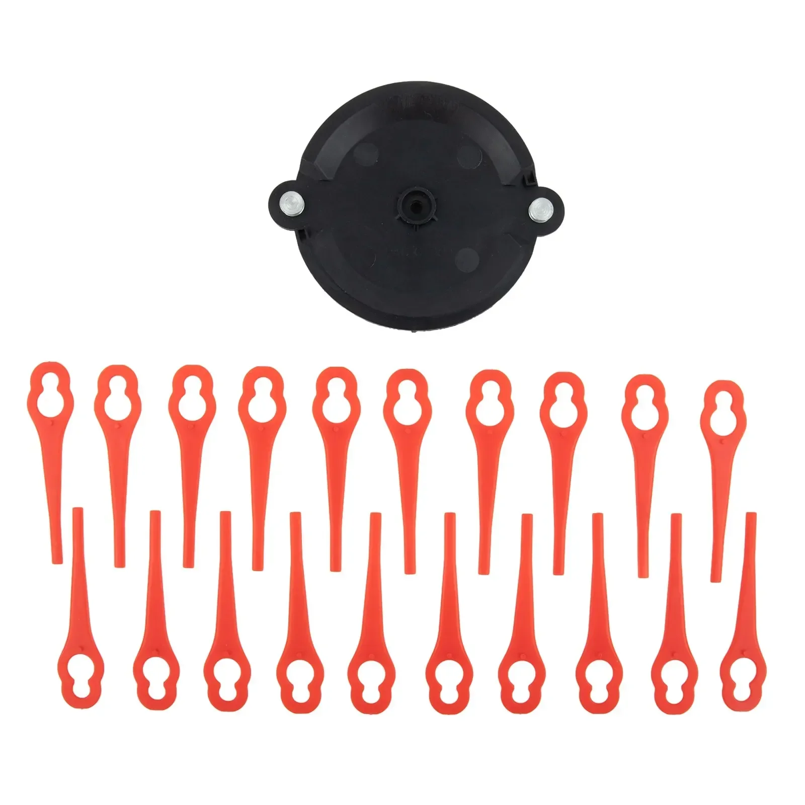 20 Pcs Brush Cutter Head Lawn Mower Plastic Blades For Parkside /PRTA /20Li A1311046 Lawn Mower Parts Garden Tool Part/