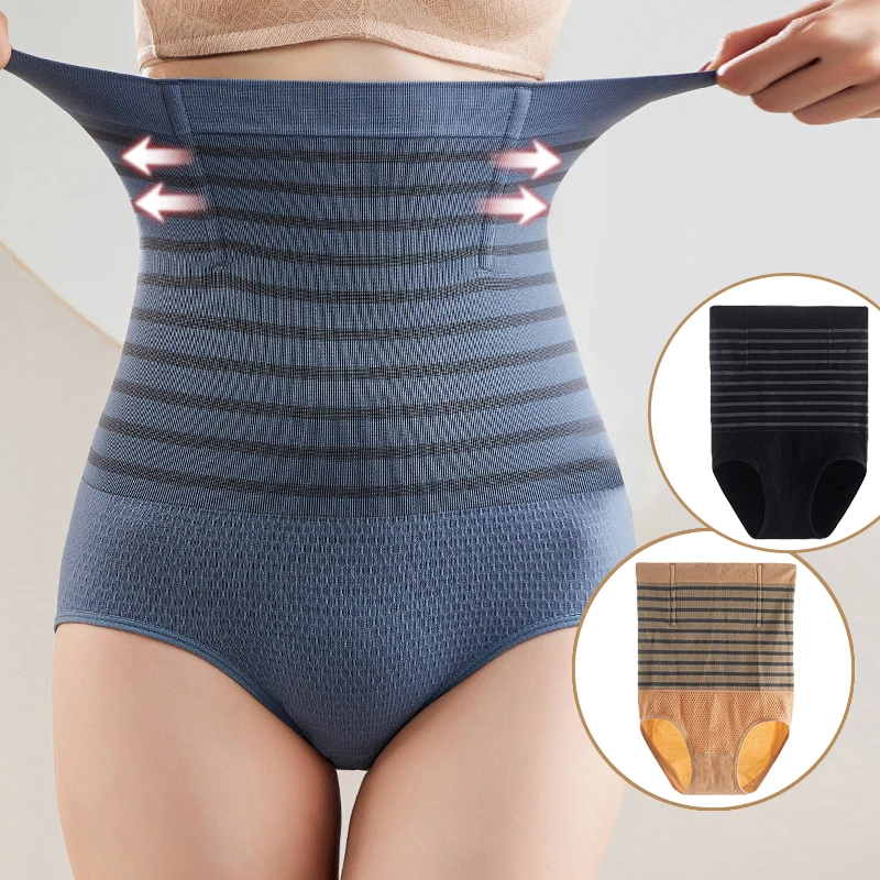 High Waist Shaping Control Panties Seamless Women Body Shaper Tummy Control Butt Lifting Underwear Breathable Shapewear