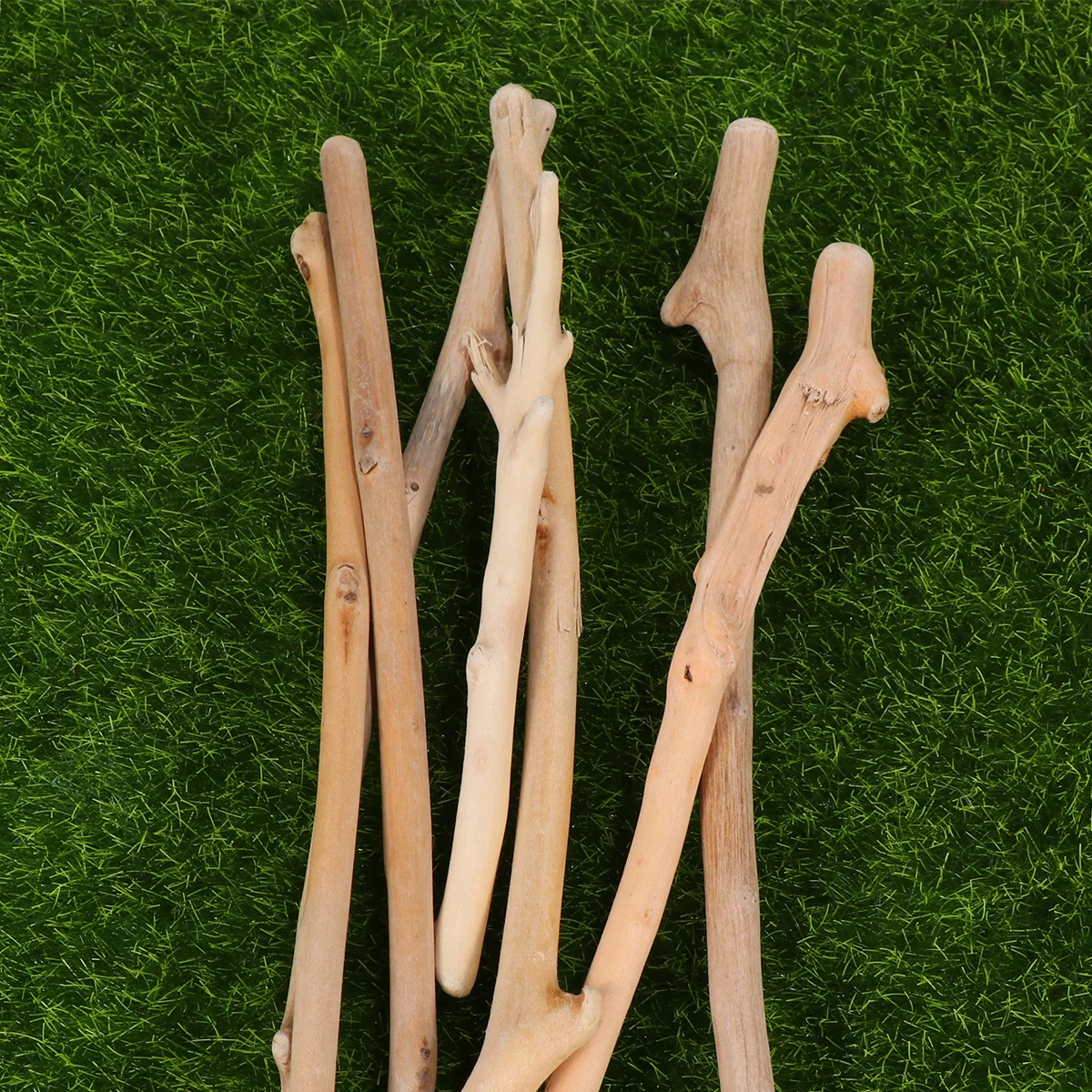 

1 set 1 Set Of Long Natural Real Wood Driftwood Decoration For Aquarium Fish Tank Ph Buffering - Tank Accessories
