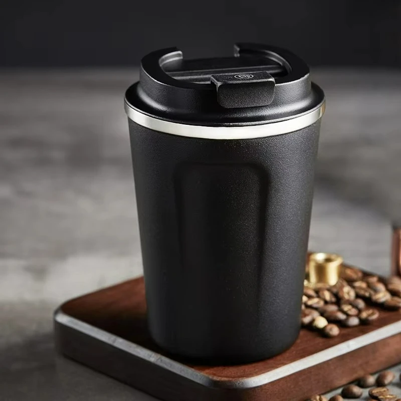 

Stainless steel thermos cup travel 304 stainless steel hot cup travel coffee cup with lid car kettle thermos