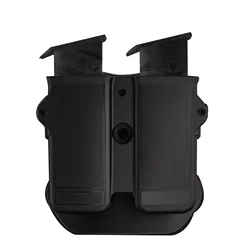 Suporte magnético duplo, suporte magnético universal para 9mm 10mm.40.45 bolsa magnética de pilha única e dupla