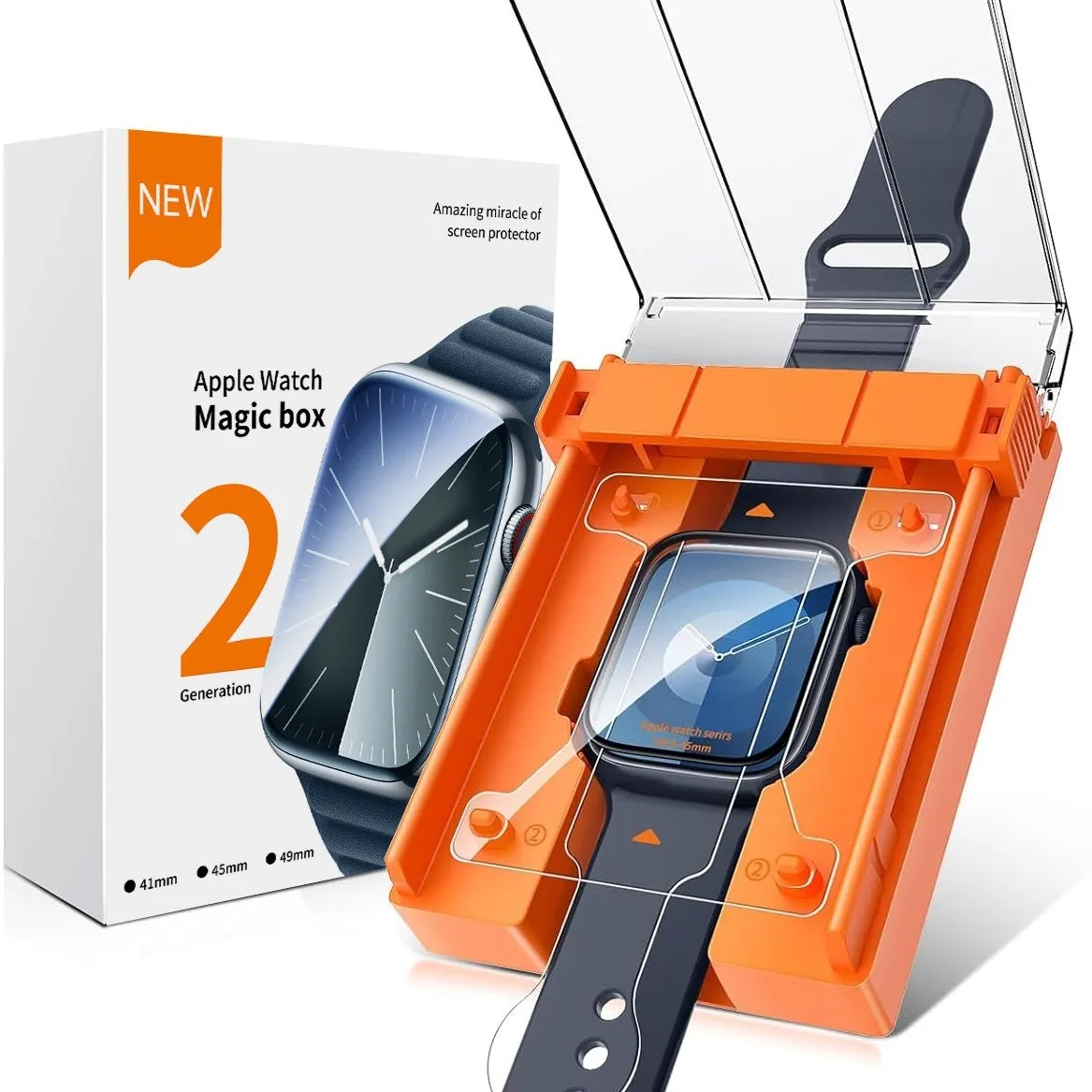 2PCS High Quality Ceramic Film for Apple IWatch Ultra 2 49MM Series 10 46mm 7 8 9 6 5 4 SE 45mm 44MM 41mm 40mm Screen Protector