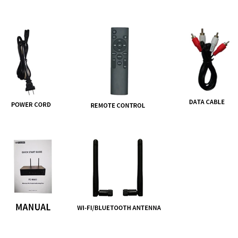 

Home Wi-Fi Smart Amplifier-Player Combo High-End High-Power Bluetooth Hi-Fi Stereo Amplifier 20Hz-20KHz Frequency Response
