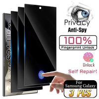 3Pcs Self Repair Film For Samsung Galaxy S25 Ultra S24 S23 S22 S20 Plus Privacy Screen Protector Unlock S21 5G Note 20 Not Glass